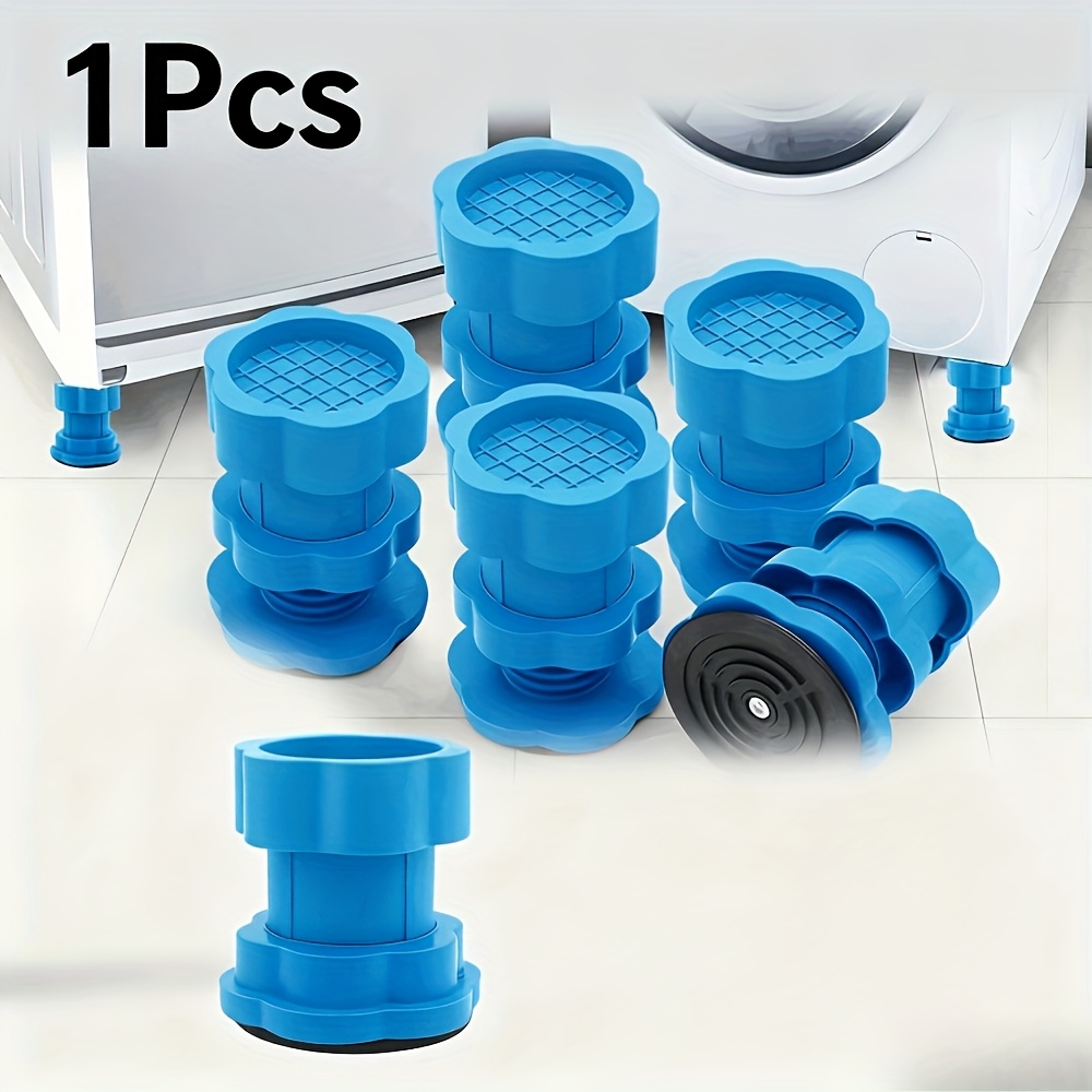 Height-adjustable Washing Machine Feet - Vibration-reducing Refrigerator Supports With Non-slip Design, Sturdy Stability, Suitable For Front-loading And Machines