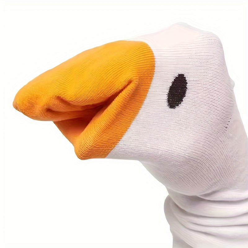 Funny Goose Calf Socks, Comfy & Trendy Thin Knee High Socks, Women's Stockings & Hosiery