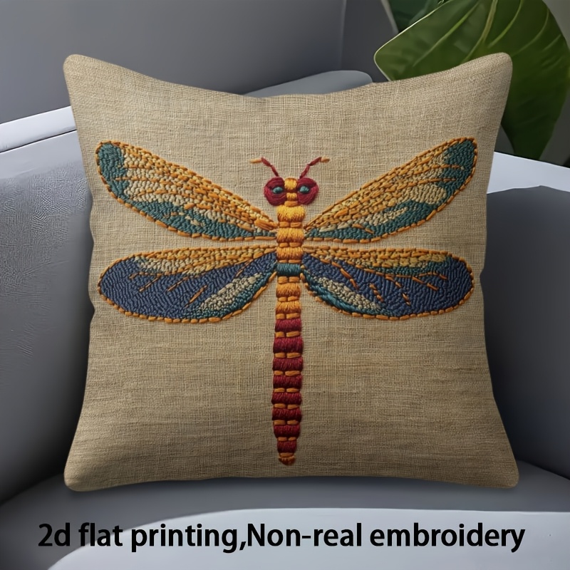 TEMU 1 de Cojín Decorativa Ultra con Estampado 2D de , Diseño Colorido No Bordado, Lavable a y en Máquina, Cierre con Cremallera, Tamaño 17.72×17.72