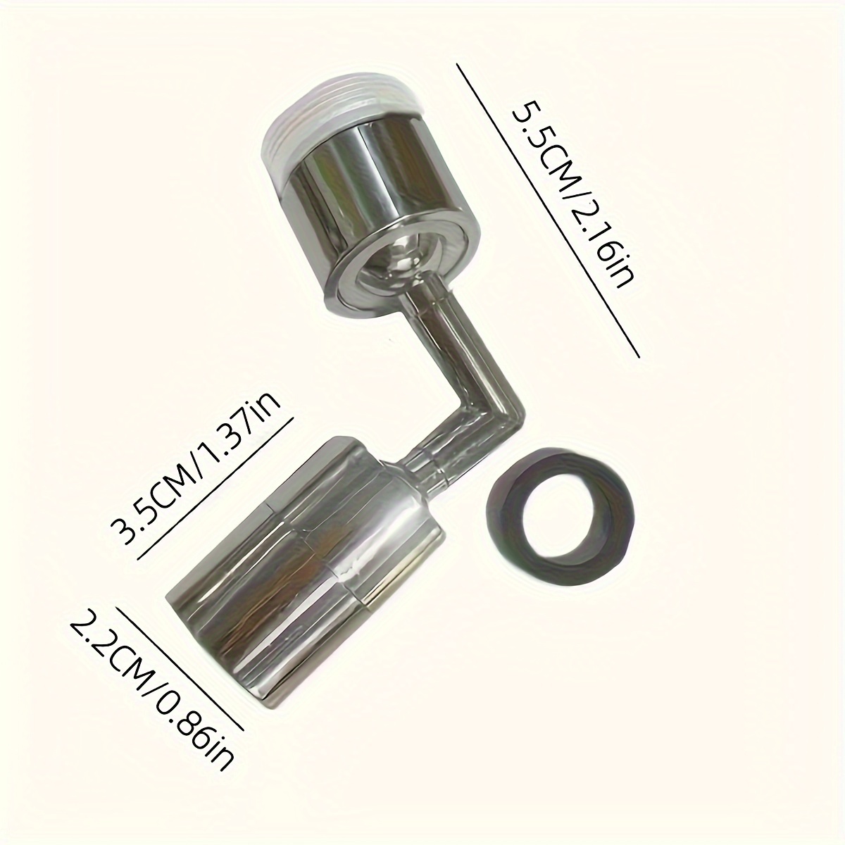 1pc 720 rotating kitchen bathroom faucet splash proof water saving with enhanced mouthwash wash bubbler kitchen faucets for sinks with sprayer kitchen faucet sprayer attachment details 4