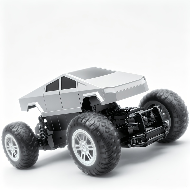 TEMU All Terrain Monster Truck Toy, Rc Car Toy, 2.4ghz Off-road Car With Led Lights And Grip Large Wheels, Suitable For ' Birthdays, Christmas,