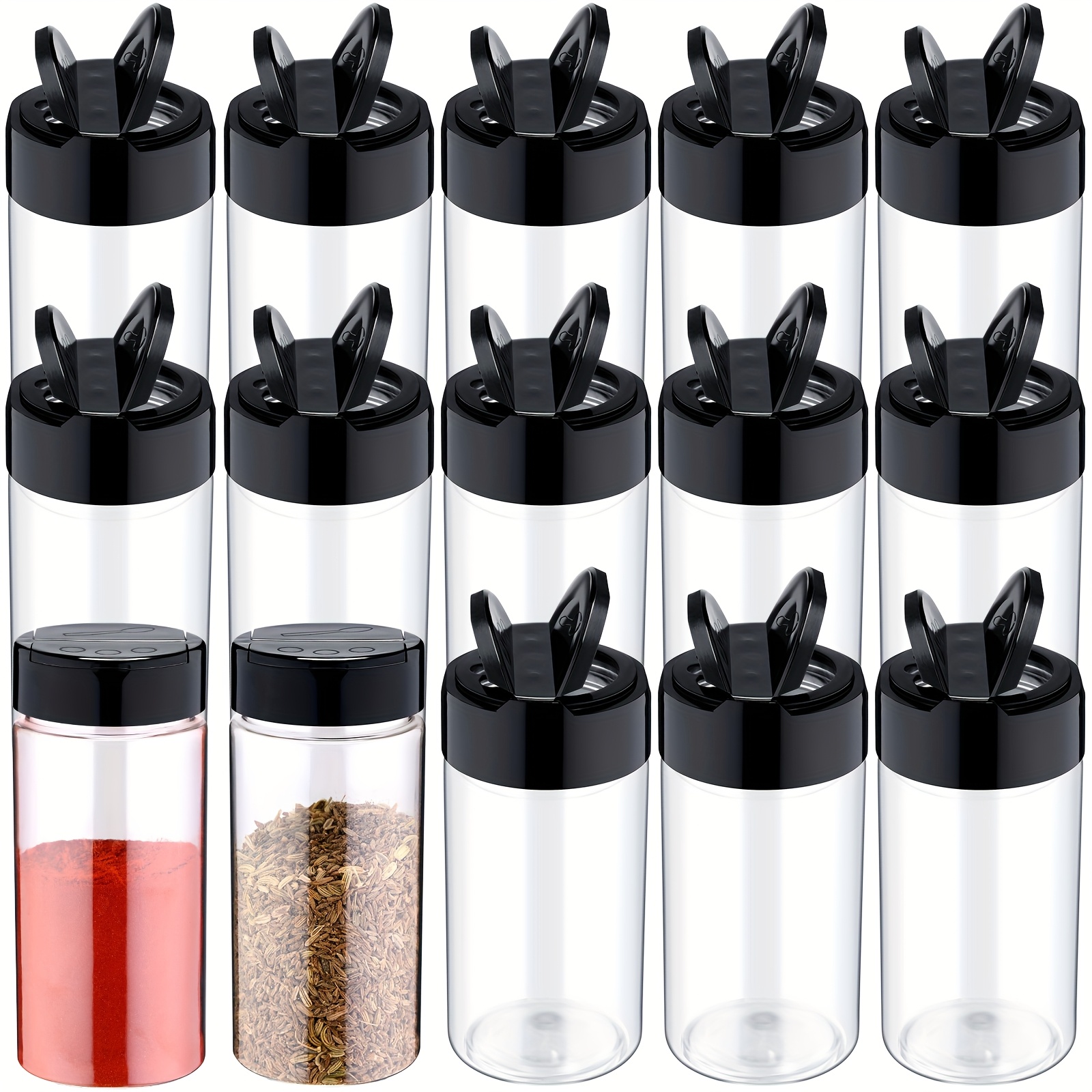 

Decor 30- Clear Plastic - Seasoning For , Spices, And Powders - For