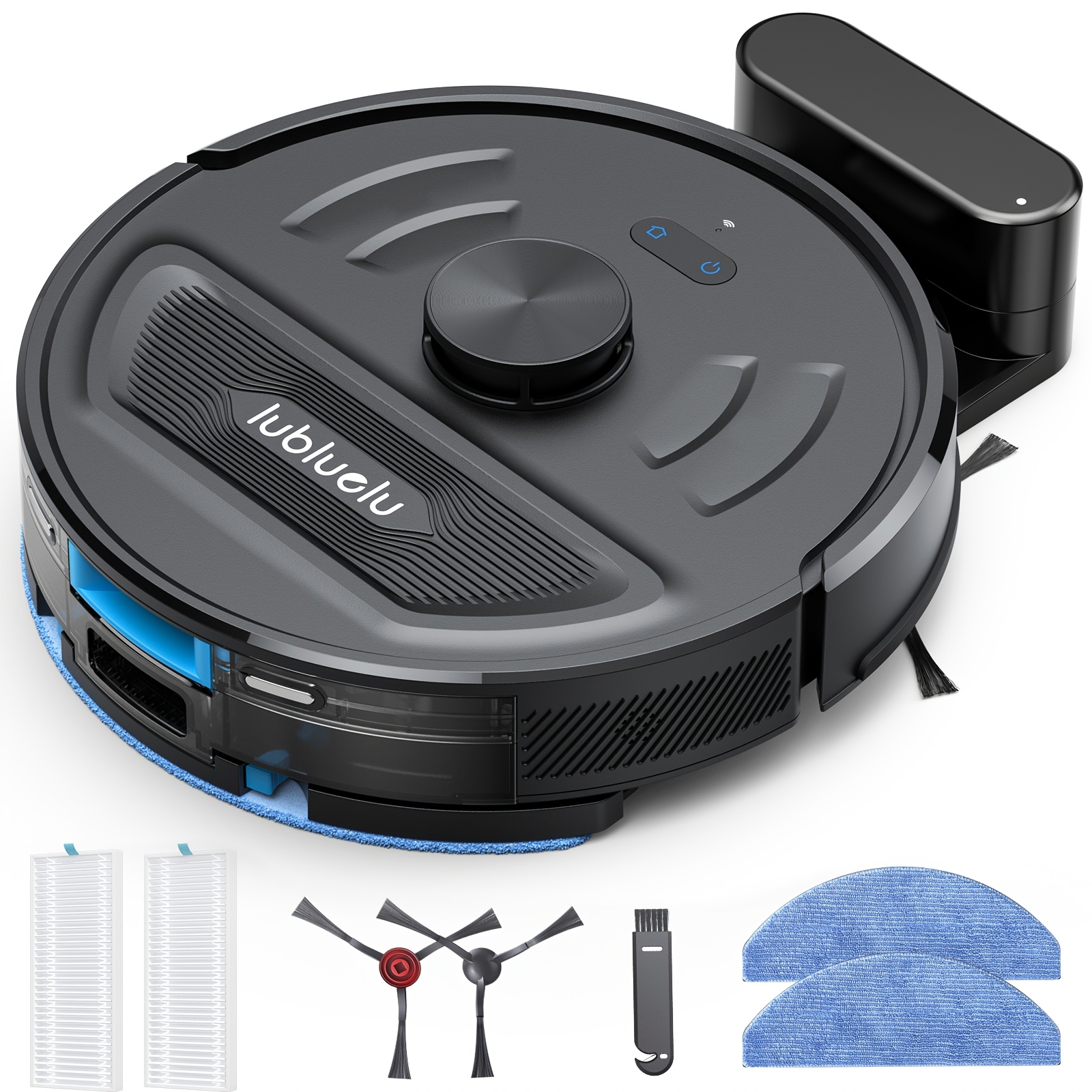 TEMU Lubluelu New L20 Ultra Robot Vacuum And Mop, 7000pa Super Suction, 3-in-1 Robot Vacuum Cleaner, 120 , Recharge, Precise Navigation, , , 30 No-go