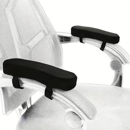 2pcs of thick sponge armrest pads comfortable armrest covers for office chairs soft and elastic relieving the elbows and forearms making long hours of a practical gift for