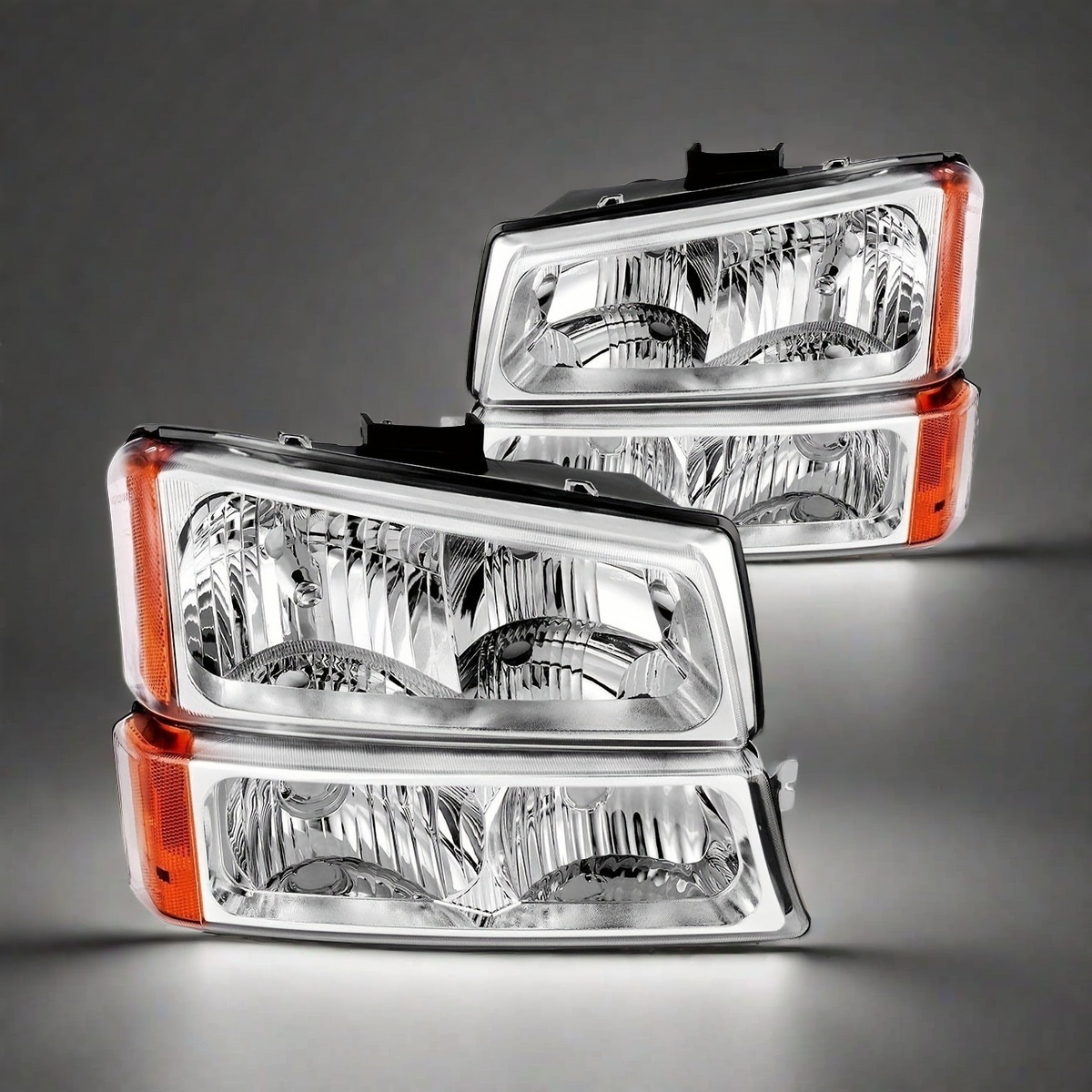 TEMU Headlight For Avalanche For Silverado 1500 1500hd 2500 2500hd 3500 2003- 2006 For Silverado For 2007 / Housing / Clear