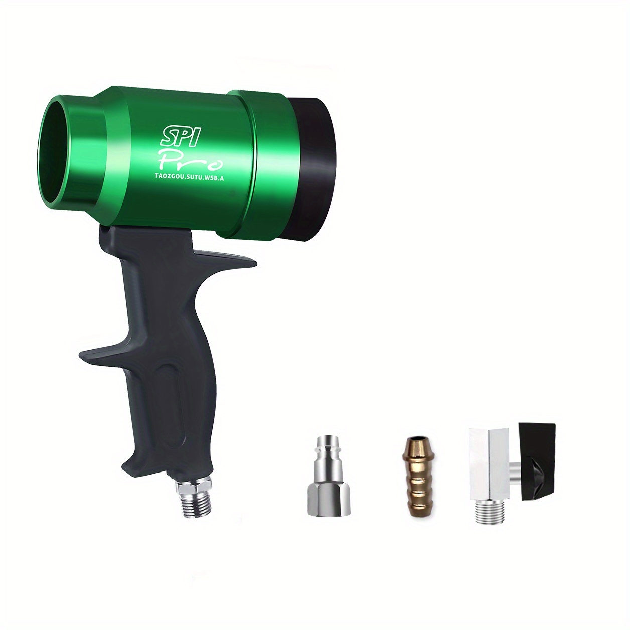 TEMU Green Pneumatic Air Dryer - 4-5bar Operating Pressure Quick-drying Water-based Paint For Automotive | No Power Supply Needed