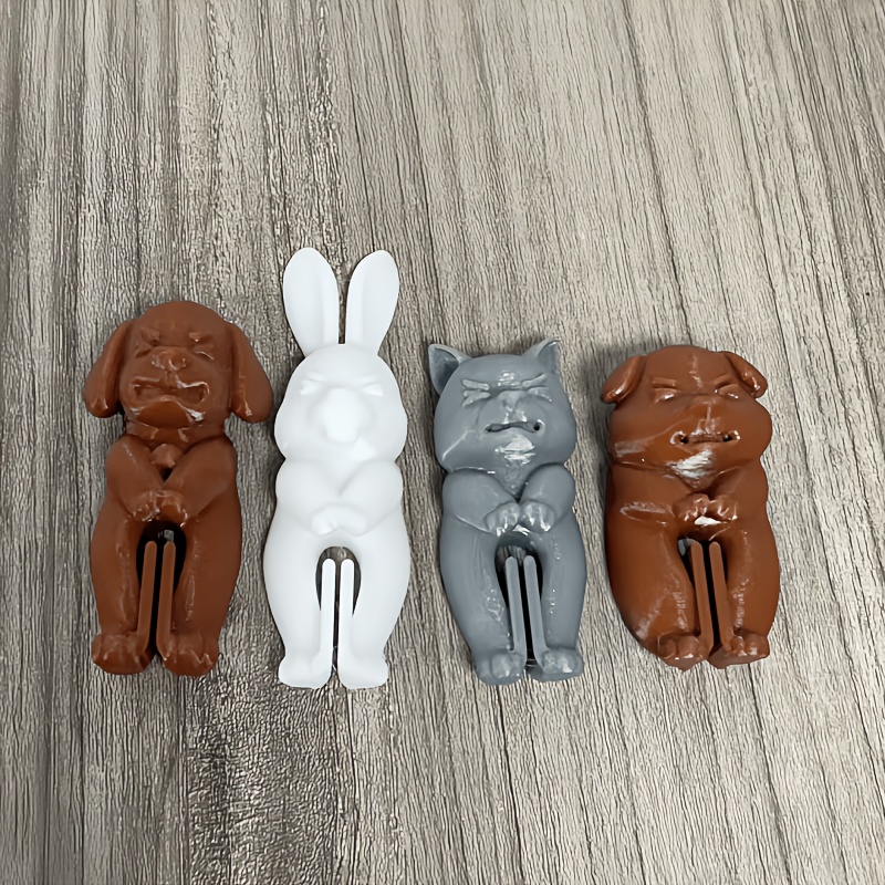 Cute Animal Shaped Snack Sealing Clip For Home Bags, Moisture-proof And Fresh-keeping Clip Sealer, Practical And Gift For , Multifunctional Moisture-proof And Fresh-keeping Snack Sealing Device