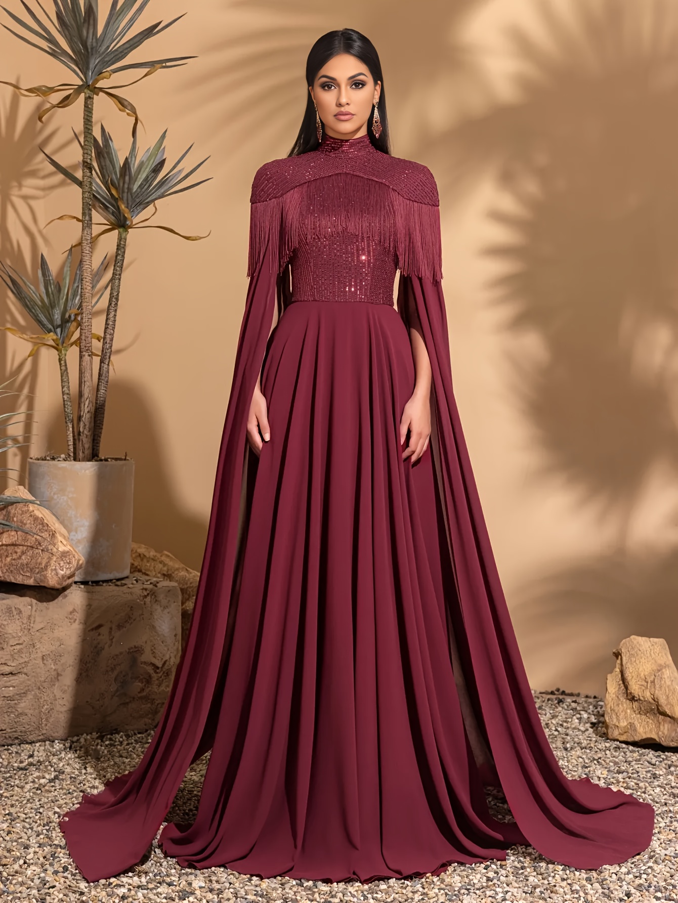 maxi dress for women flared Flared Maxi Dress main image 0