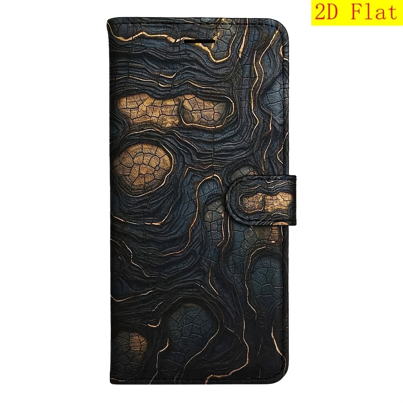 TEMU Phone Case: 2d Flat Tree Ring Flip Wallet Case For S8 S9 S10 M10 A30s A50s Note 10 20 A10s A20s A51 A71 S20 A11 A31 S20 S21 A42 A12 M12 A32 A52s