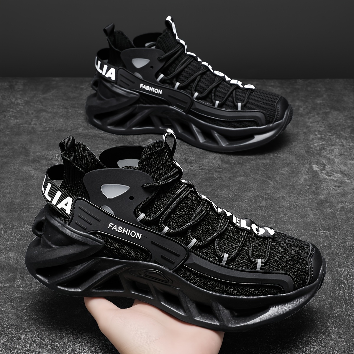 mens lightweight shock absorbing air cushion sneakers Temu