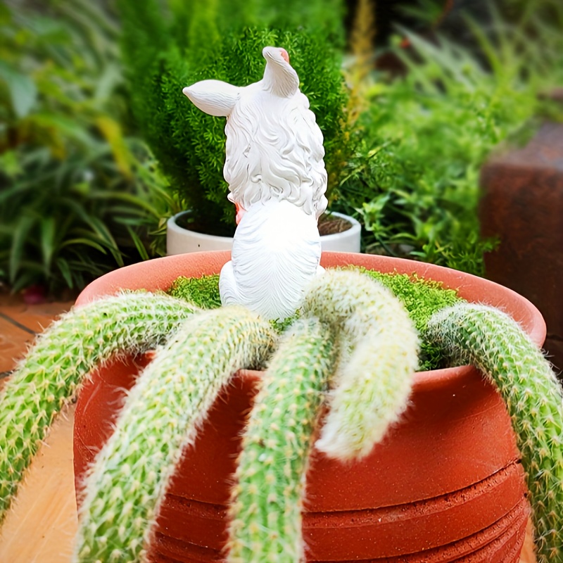 fox ornament long haired nine tailed fox succulent - Temu