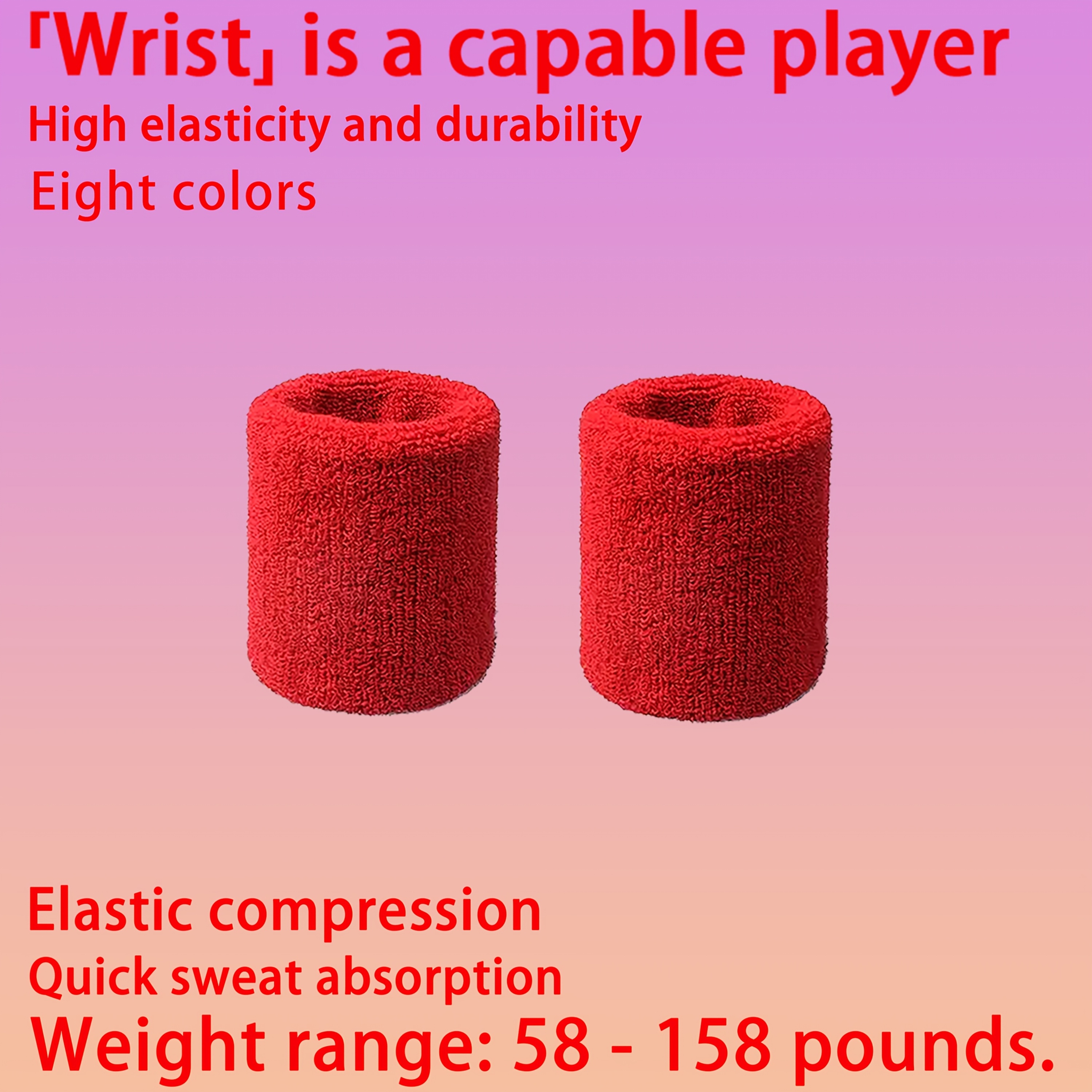 TEMU Pulsera de colores