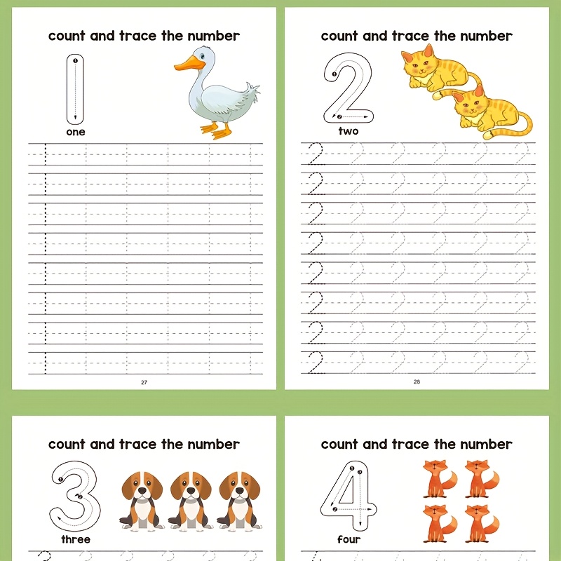 Interactive Preschool Math Workbook: Number Tracing, Addition and Subtraction Exercises - Early Learning Activities, Pre-K Curriculum, Children's Arithmetic Book for Home or Classroom Use - Number Recognition and Basic Arithmetic Skills Educational Interactive Preschool Math Workbook: Number Tracing, Addition and Subtraction Exercises - Early Learning Activities, Pre-K Curriculum, Children