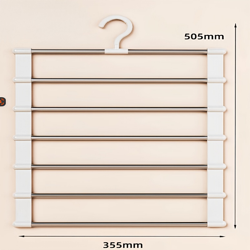 Multi-Layer Anti-Slip Pants Scarf Storage Rack