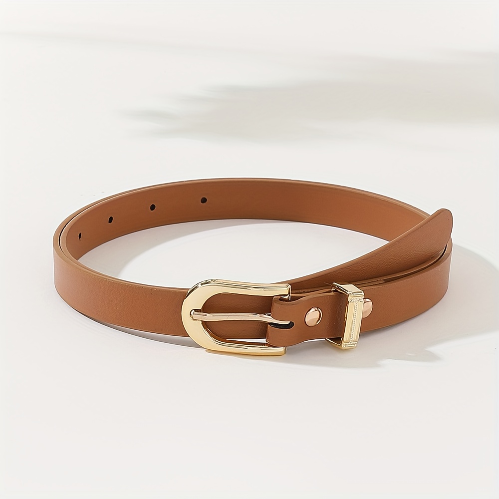 Casual Belt Featuring Elegant Design, 2pcs Set