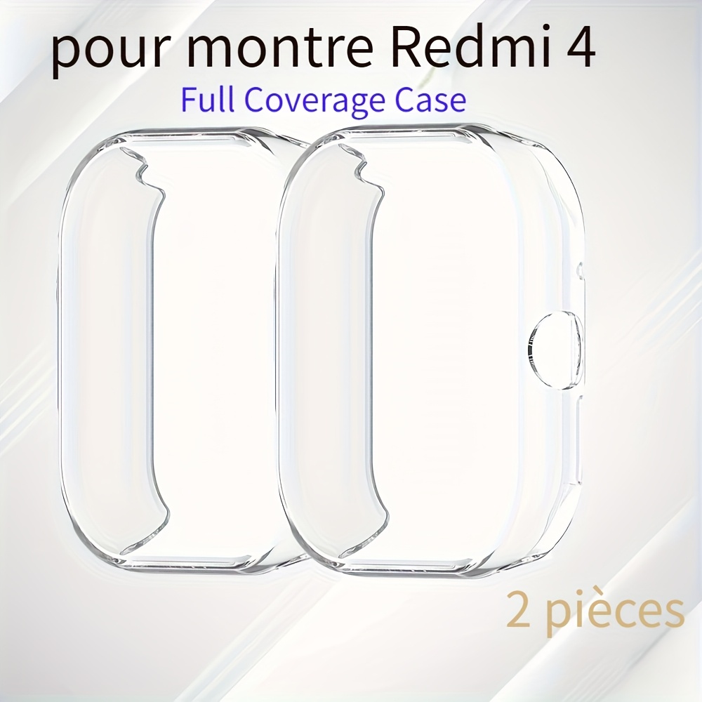 TEMU Watch 4 Smart Watch Protective Case Set Of 2pcs, Flexible Full Screen Cover