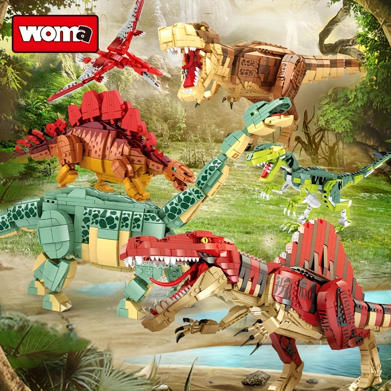 巨大な恐竜レゴビルディングブロックと互換性男の子組み立てる難しいティラノサウルスレックスモデル子供の知育玩具誕生日ギフト