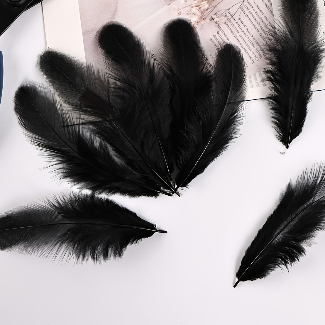 TEMU 98pcs Bulk Artificial Feathers Suitable Catchers, Diy Crafts, Wedding, Decorations - Multicolor Feathers For Jewelry Making,, Wedding, Tailgate