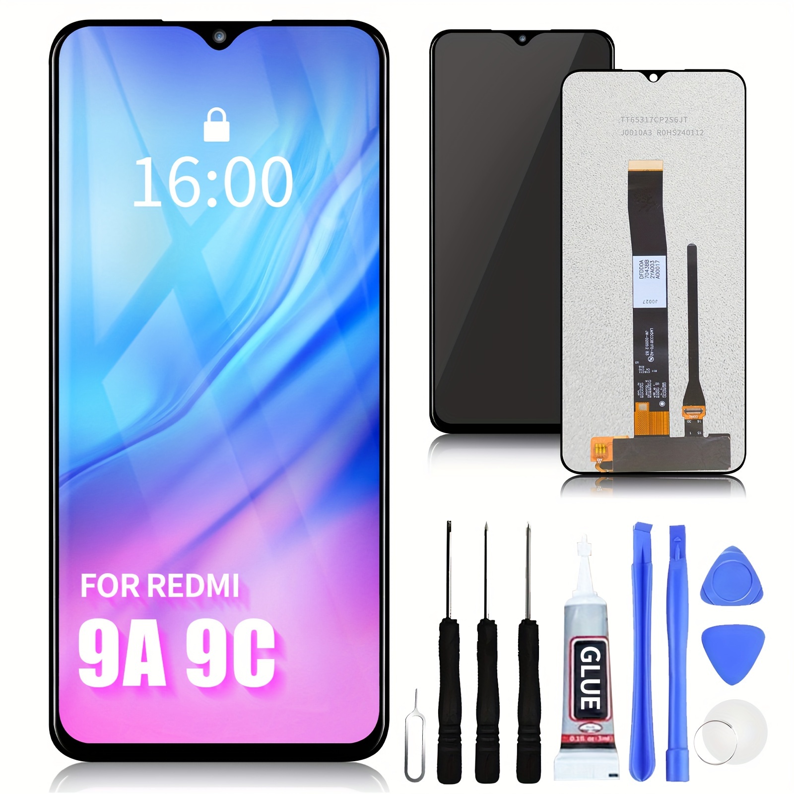 Для Xiaomi/redmi 9a/9c/10a Жк-дисплей С Сенсорным Экраном И Дигитайзером В  Сборе, Жк-дисплей, Замена Жк-экрана Телефона, Замена С Бесплатными Наборами  Инструментов | Покупайте Последние Тенденции | Temu Georgia