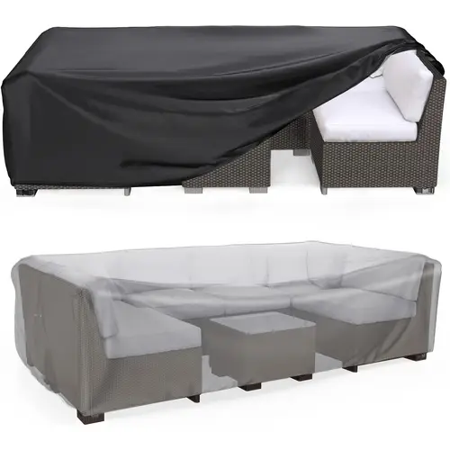 Rectangle Drawstring Covers patio furniture covers sold on Temu Canada