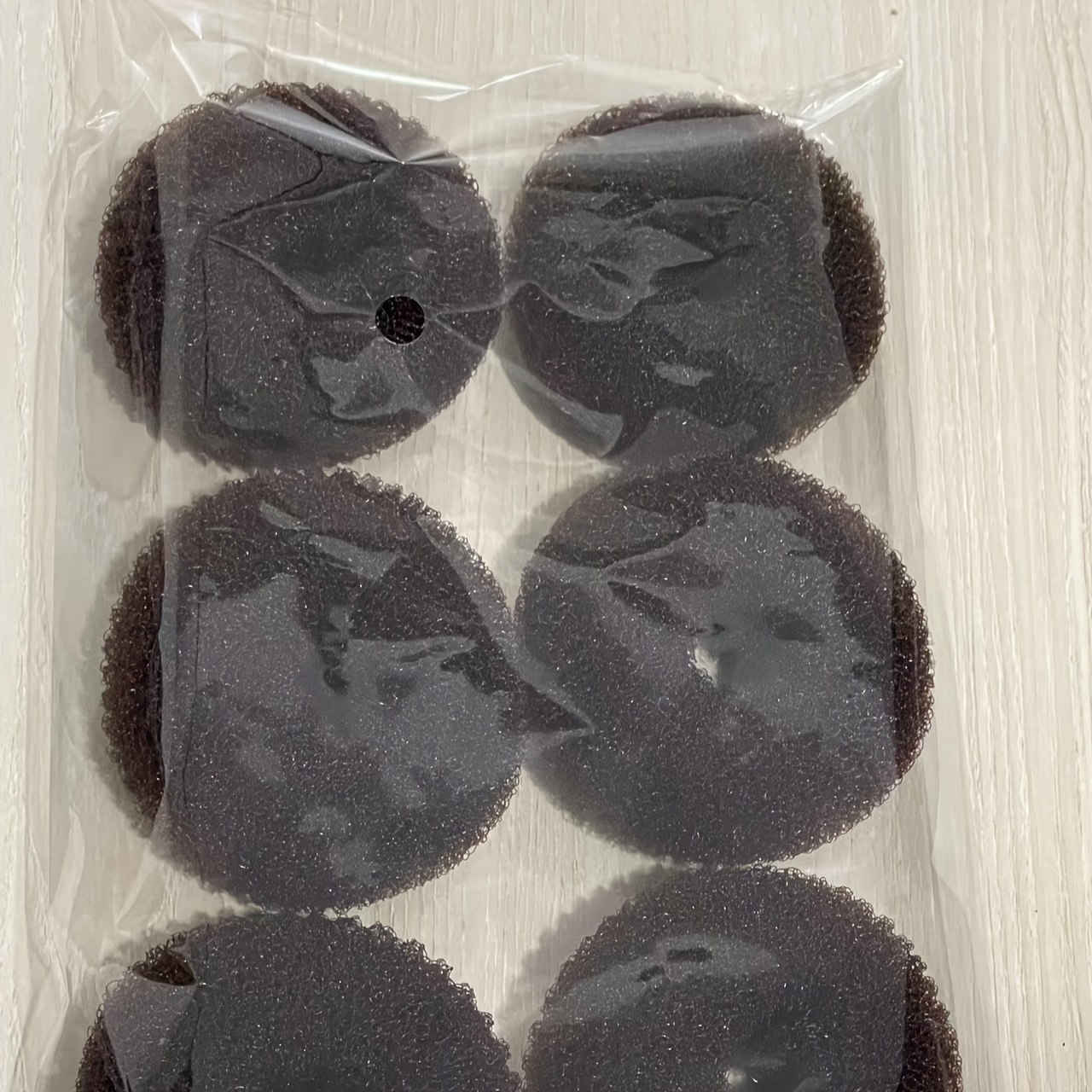 E-shop 6 Stück HAIR DONUT BUN MAKER MITTELGROSSE HAARBOBBYS SOCKENBUN RING STYLER MAKER