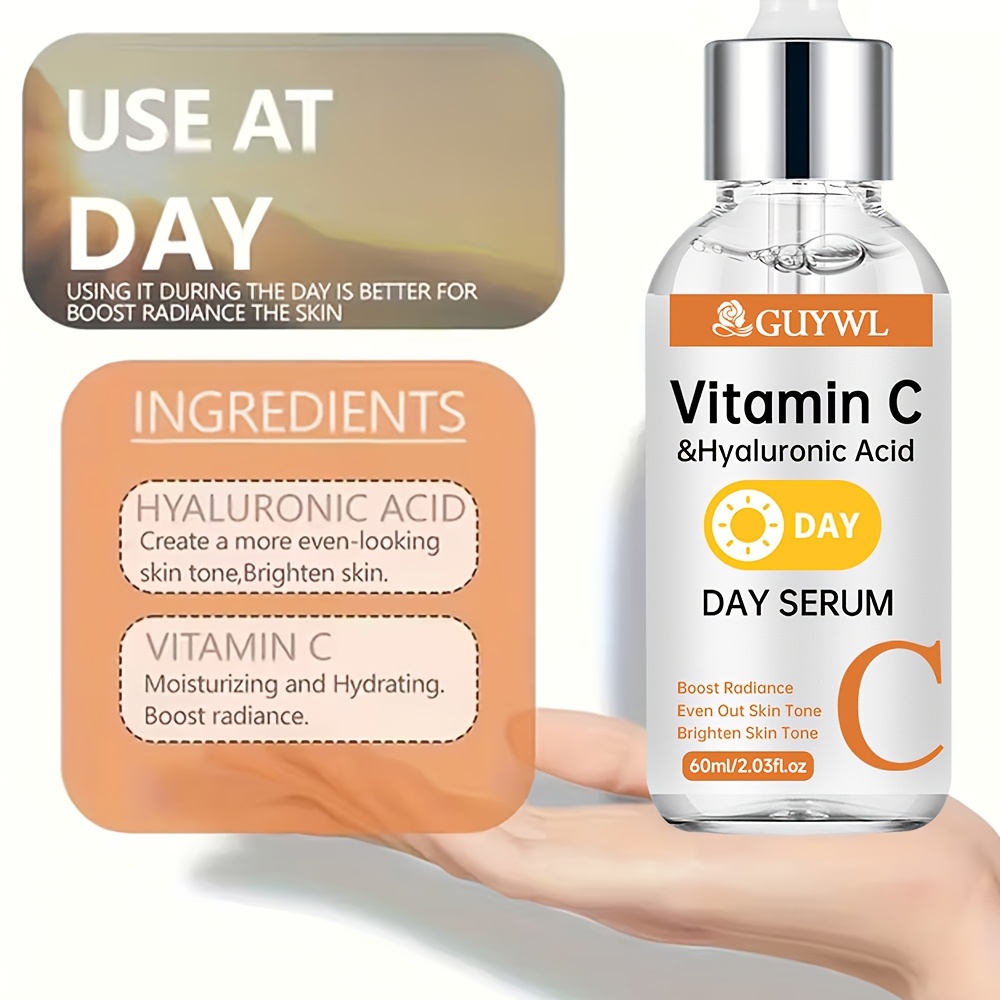 Le coffret 3 pièces de Guywl comprend des sérum de vitamine C, de rétinol et d'acide hyaluronique jour et nuit, associés au collagène, à l'acide tranexamique et à la niacinamide. Il éclaire le teint, raffermit la peau, hydrate en profondeur et uniformise le teint.