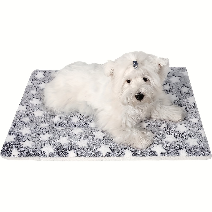 

Dog Crate Mat - , Warm Pet Bed Pad For Small To Large Breeds - Soft Polyester Dog Nest Blanket