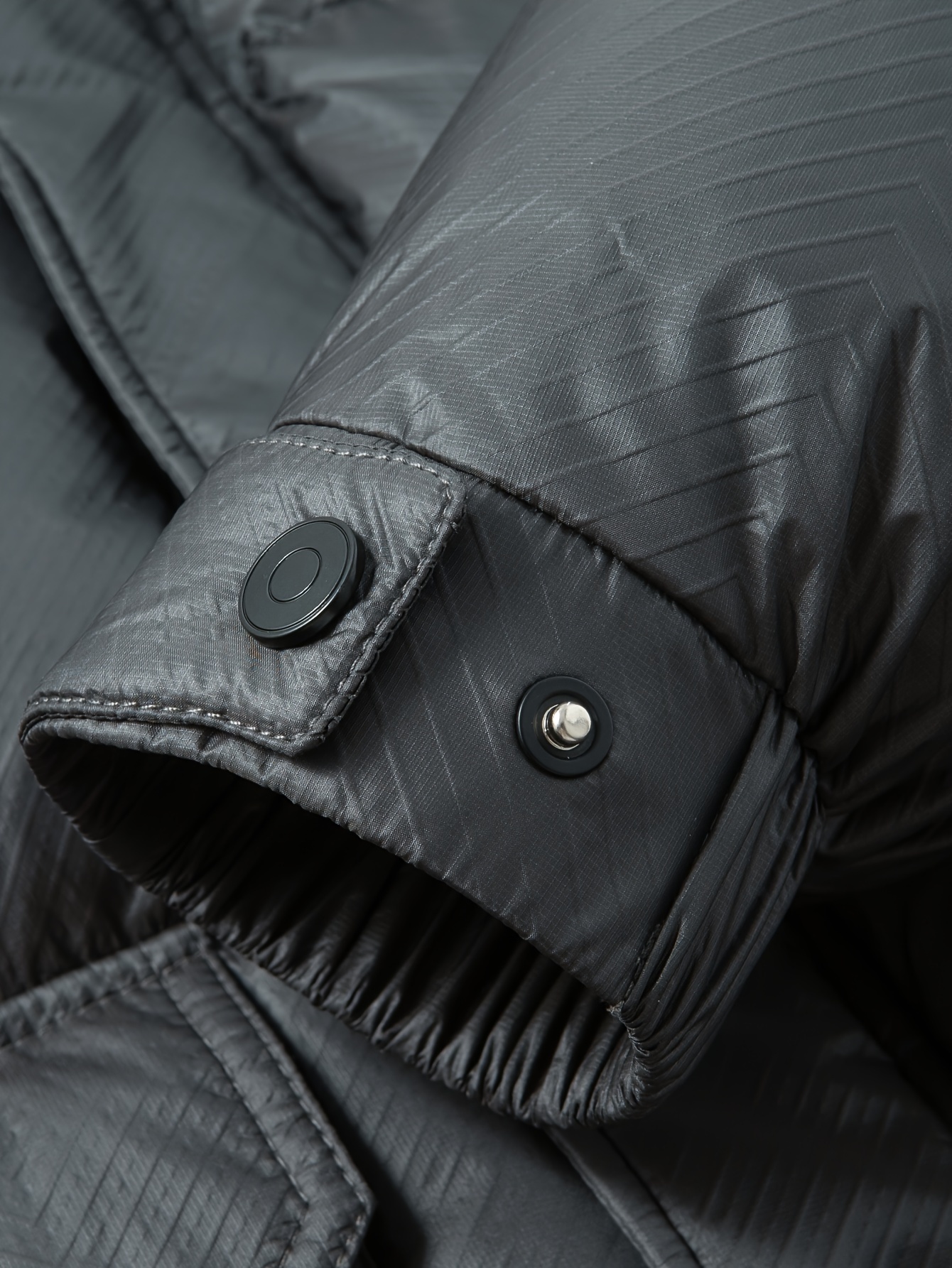 chaqueta plumas hombre cuello Temu Chile