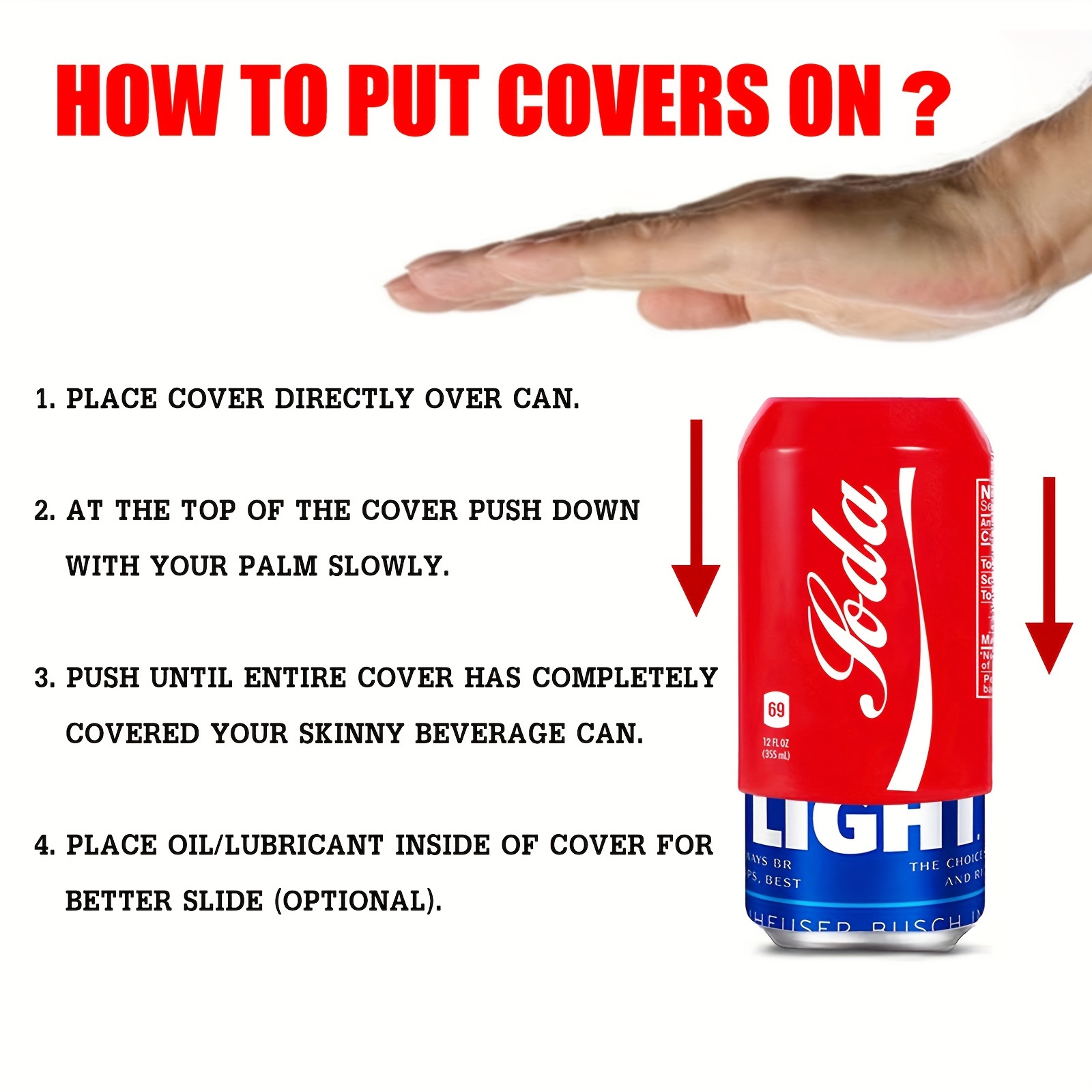 Lattina Di Birra O Soda Elegante Da 500 Ml Con Bottiglia Mockup | PSD - Foto 2