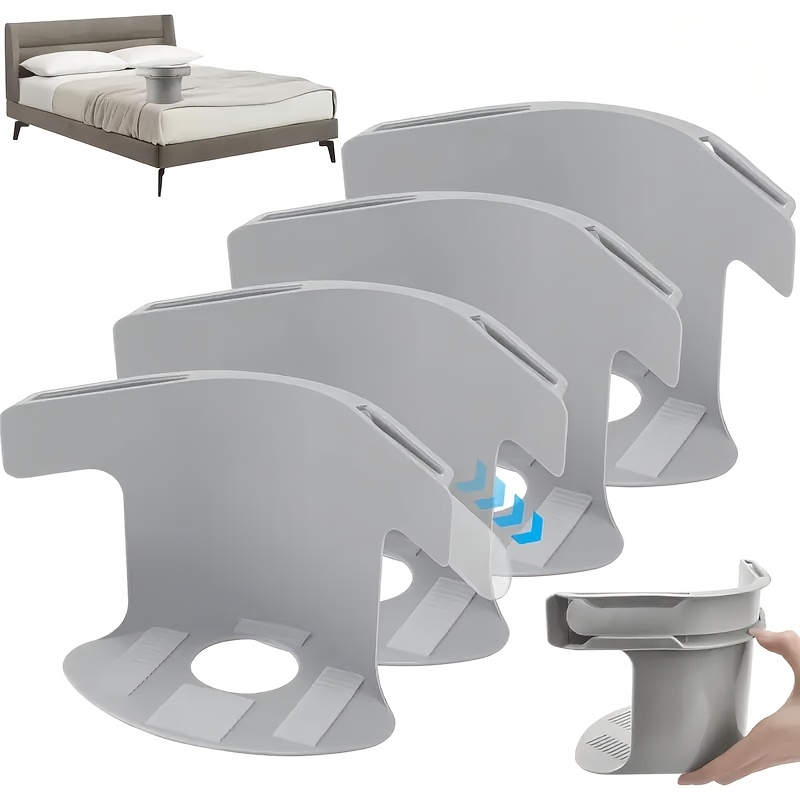 TEMU Sturdy Bedsheet Holders - Non-slip, Secure Straps For Bedsheets, Compatible With For All Bed Sizes, Easy To Set Up, Holds The Bedsheet In , Durable Clips For Bedsheet Support