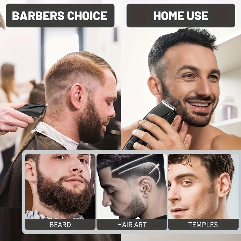 multi functional 5 in 1   set lcd display hair clipper electric shaver nose hair trimmer usb charging suitable for mens oil head and home grooming   and convenient Product details 7