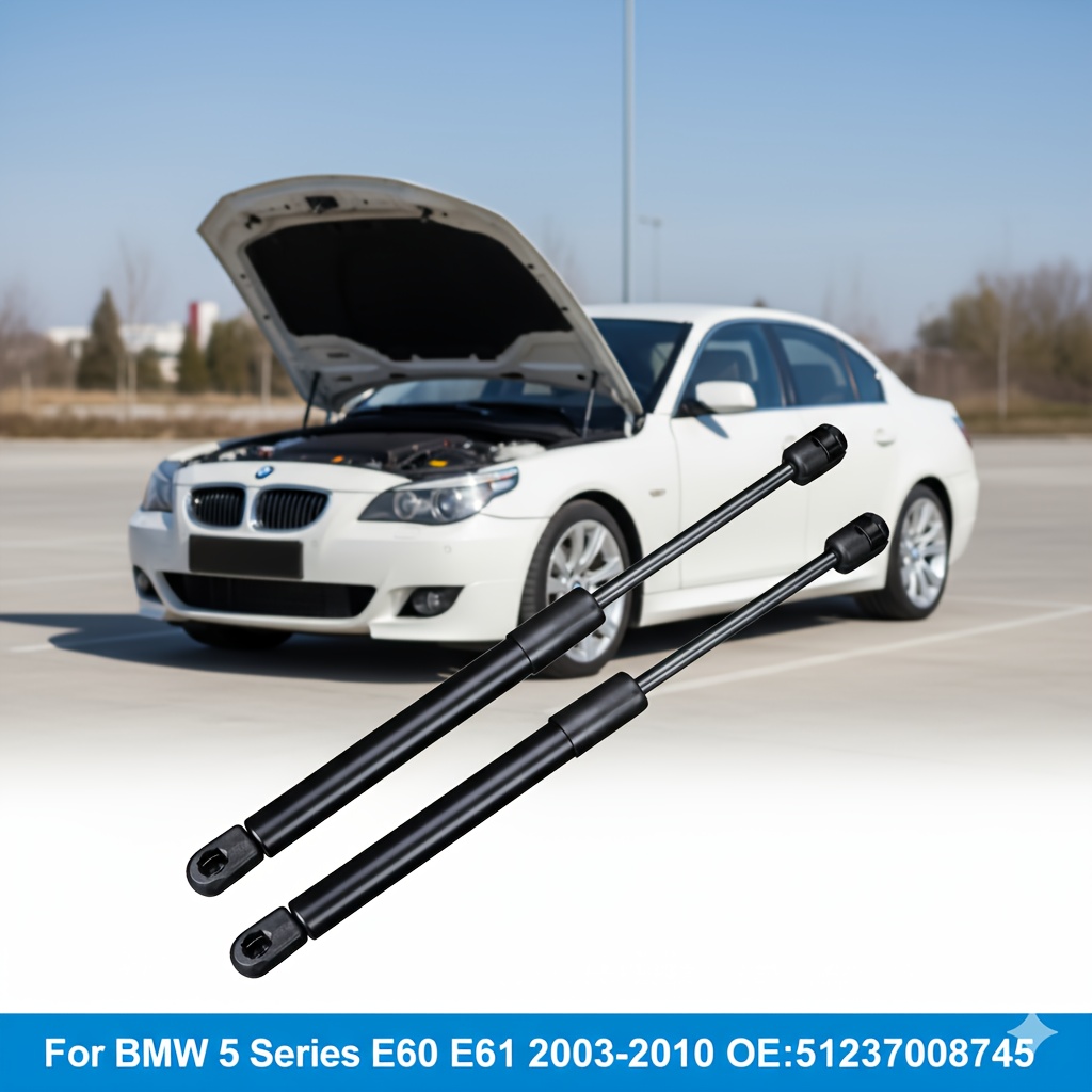 TEMU 2x Amortiguadores de Gas para Capó Delantero BMW E60 E61 2003-2010