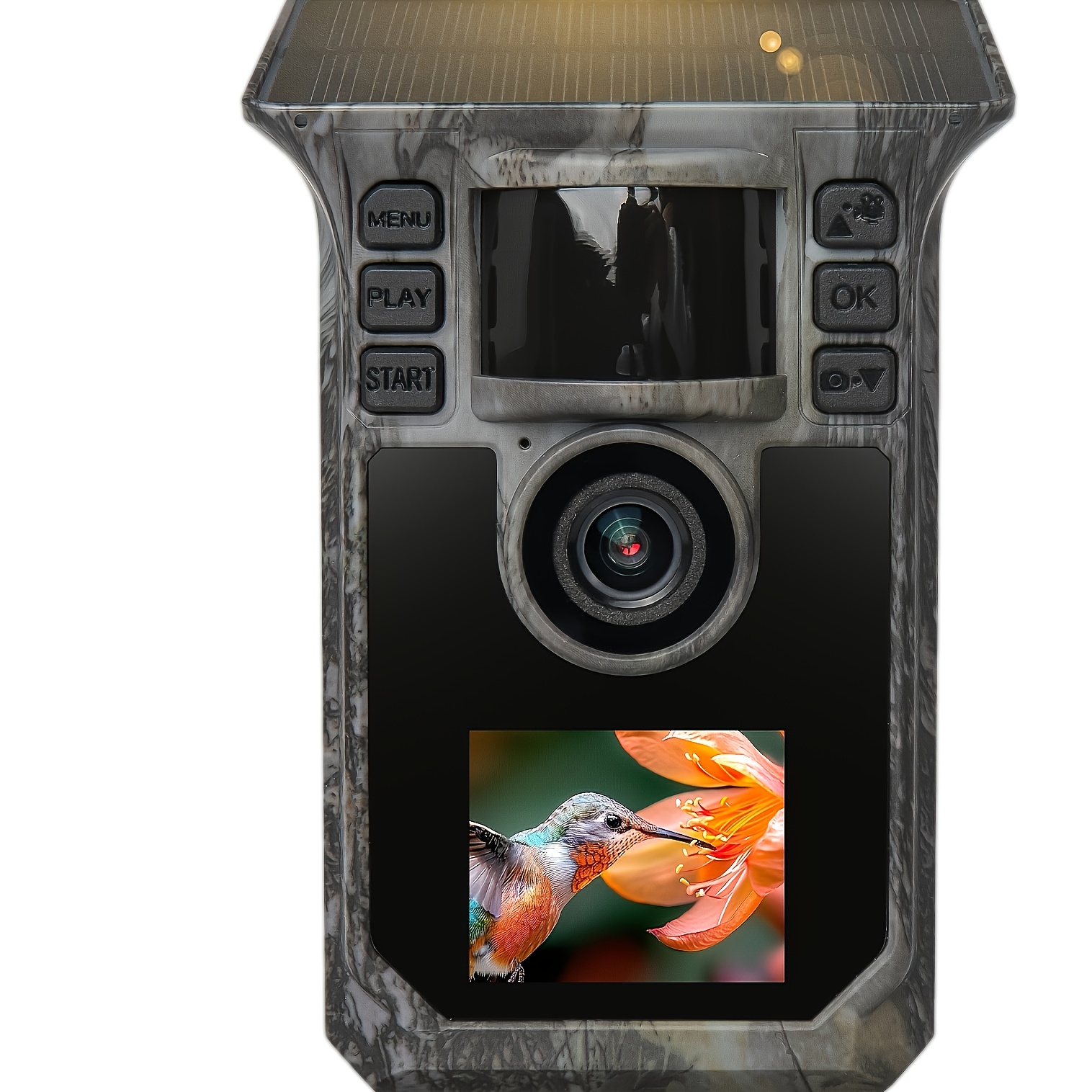 E-shop 4K Solar , mit Nachtsicht 0.2S Trigger Bewegungserkennung, Jagdkamera mit 130°