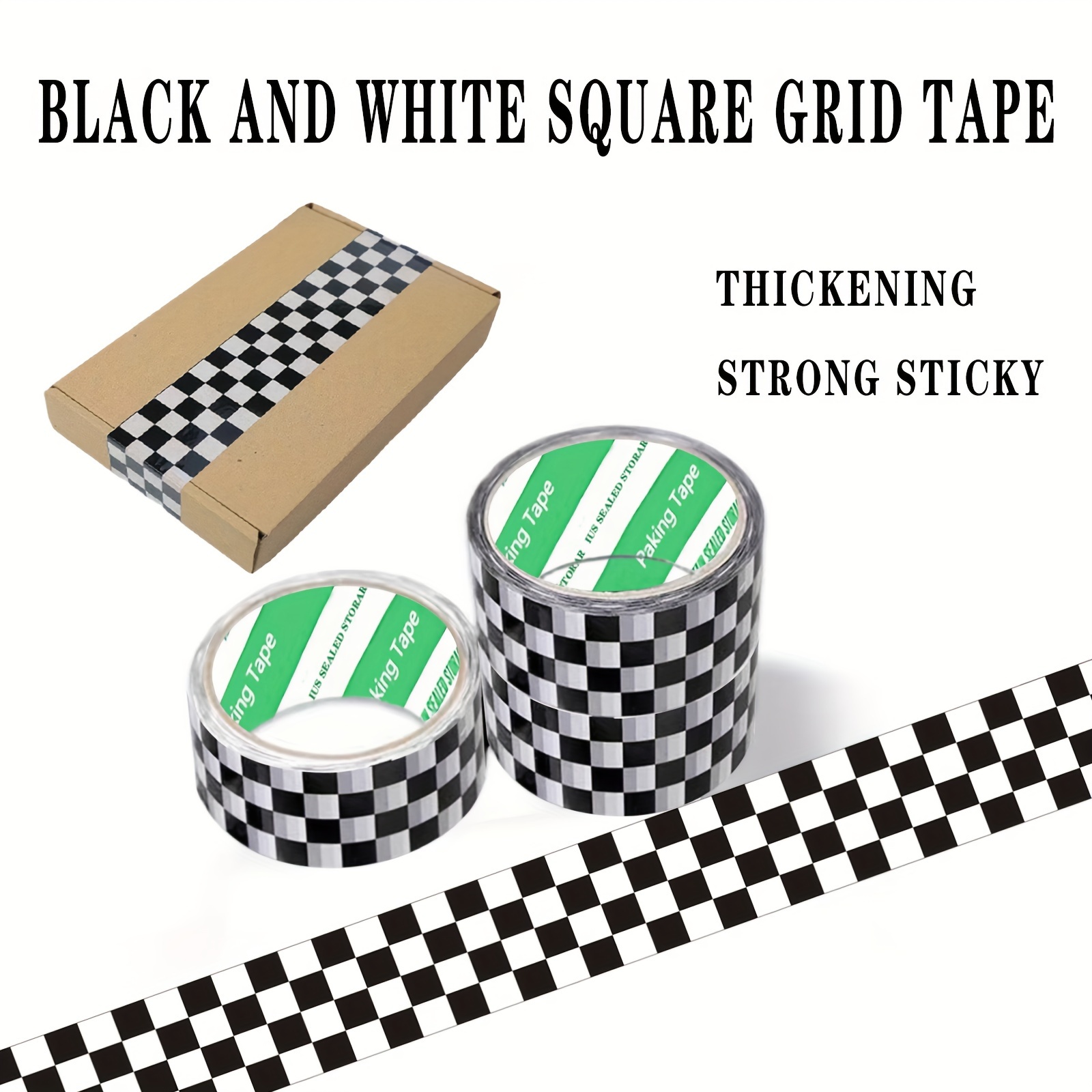 

1 Roll And Checkered Shipping , 1.77 , 1440 Long, 2 Mil , , Clear , Pp , For Crafts, Packaging, , Use