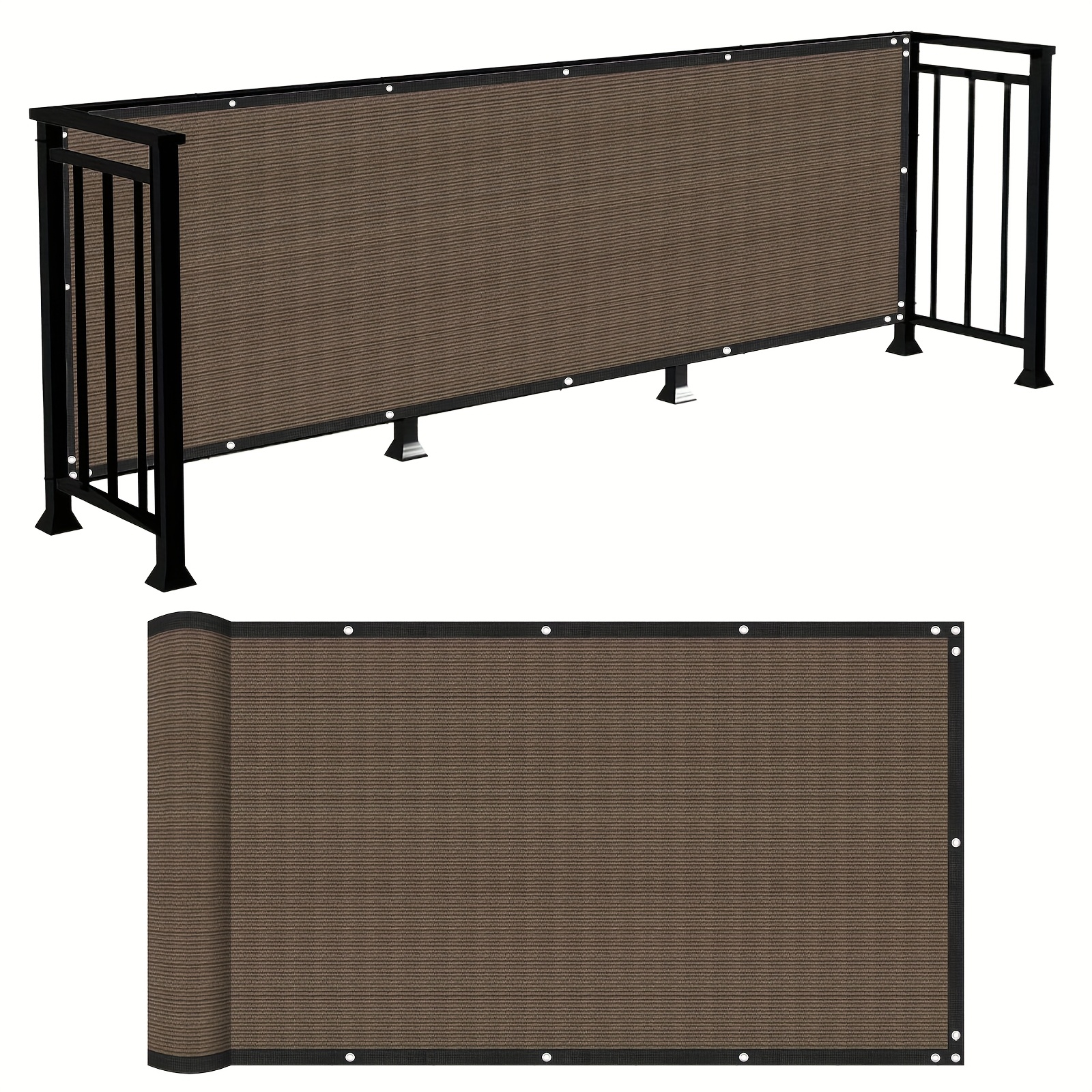 Rete Ombreggiante 5x6m 60-70% Ombra - Per Serra, Giardino, Balcone, Traspirante E UV Resistente