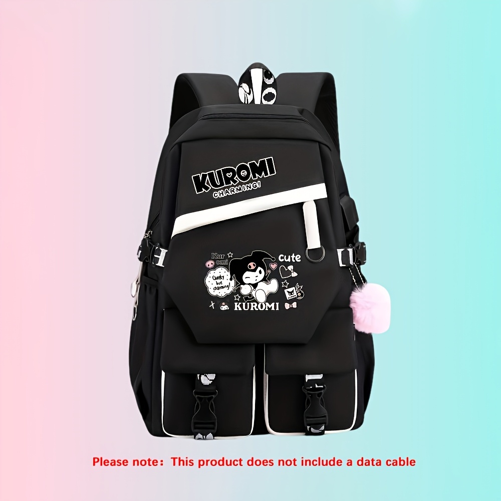 womens backpack kawaii anime animal print - Temu display picture 1