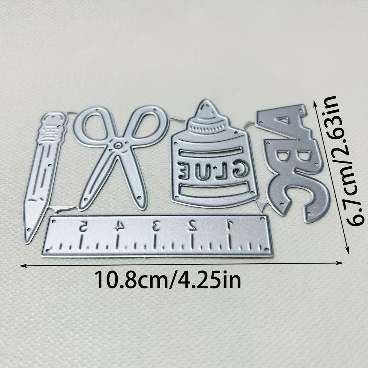 TEMU 1pc Of Metal Die Cutting Tools For Painting, Scrapbooking Embossing Stencils, Metal Cutting Dies For Handmade Greeting Cards, Tools For Making