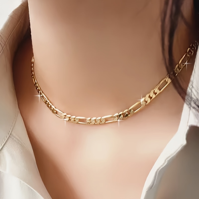 Unisex 316L Stainless Steel Cuban Link Necklace