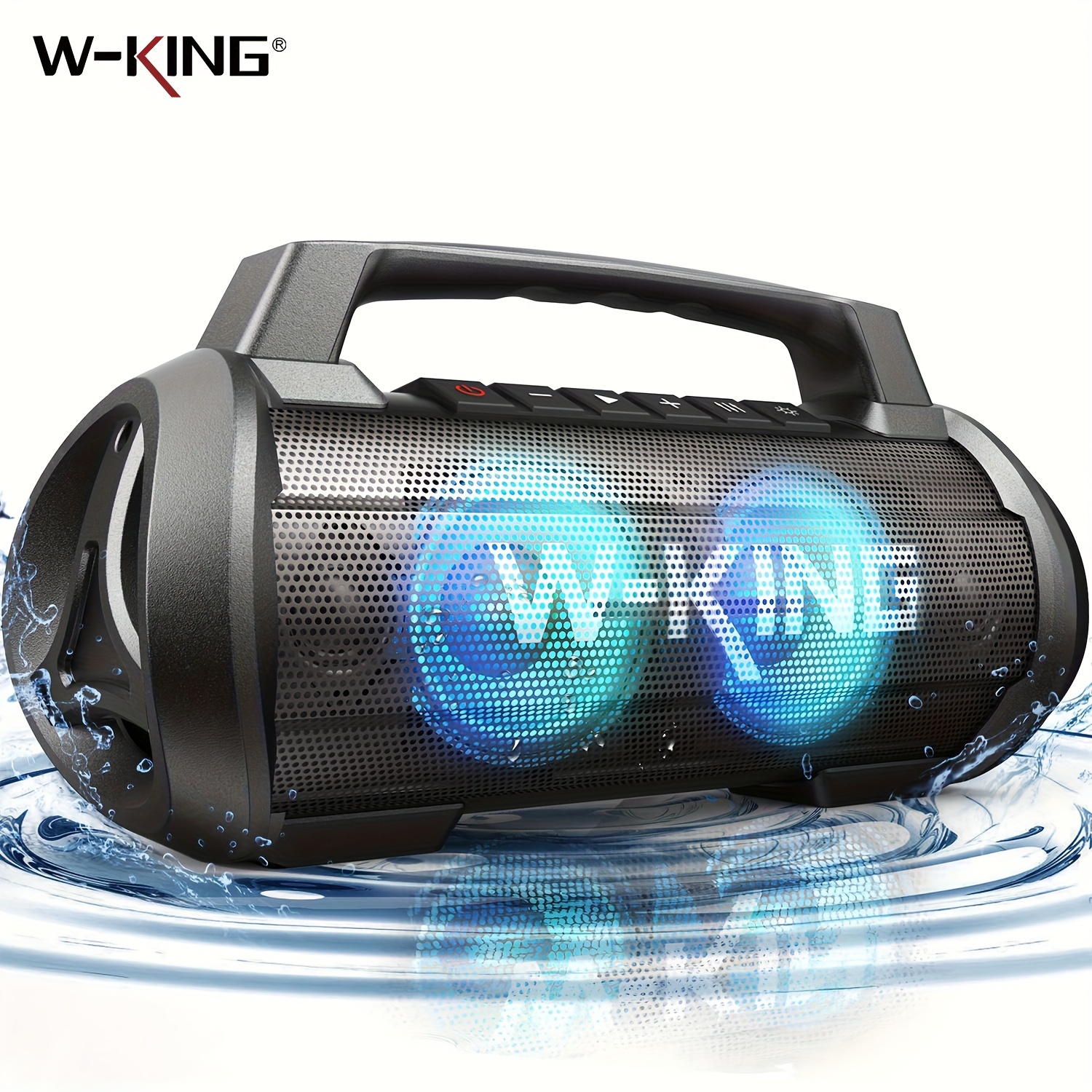

70w Wireless Speaker, Portable Speakers Loud Party Large Outdoor Waterproof Speaker/bass Boost/dsp/stereo Pairing/powerbank/mic In