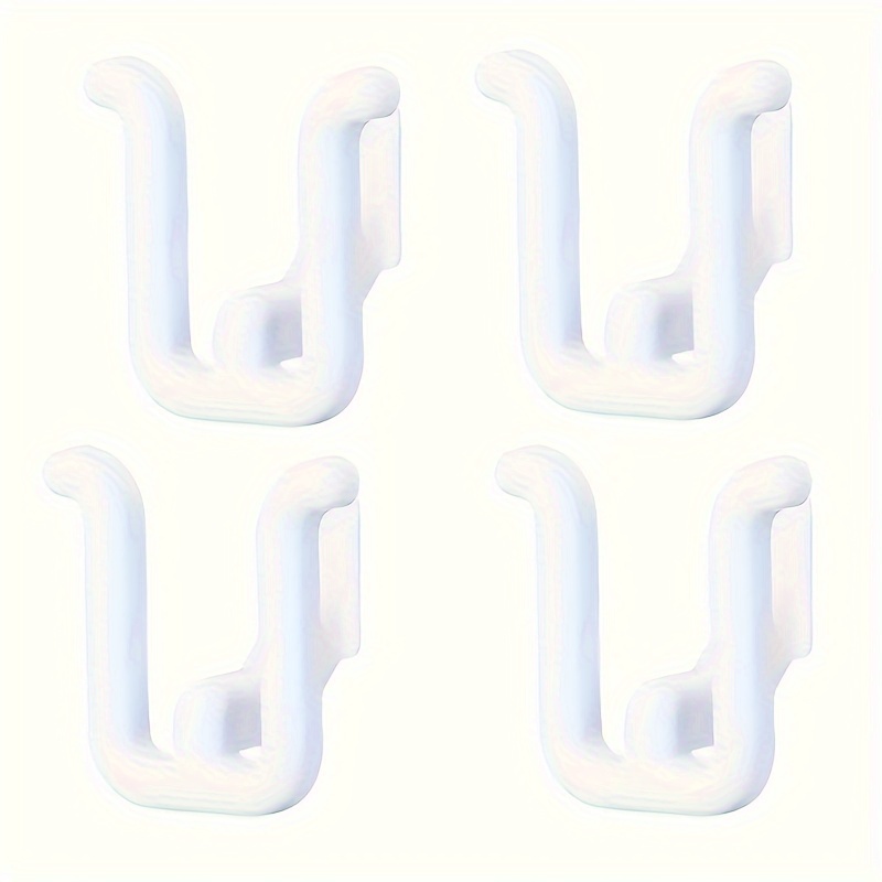 4pcs Set Of Self-adhesive Slippers Rack Organizer Waterproof Wall-mounted Slippers Hooks For Bathroom Kitchen Bedroom Shoe Rack, Hanging Shoe Organizers