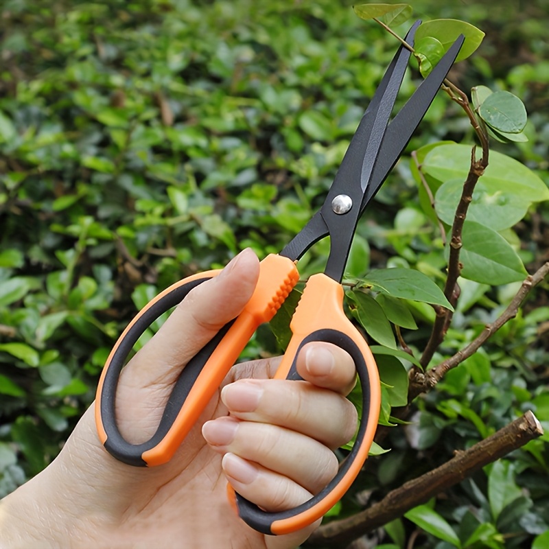 E-shop langlebige Gartenscheren mit antihaftbeschichteten -Klingen, präzisen Spitzen – ergonomischer rutschfester Griff, geeignet für den