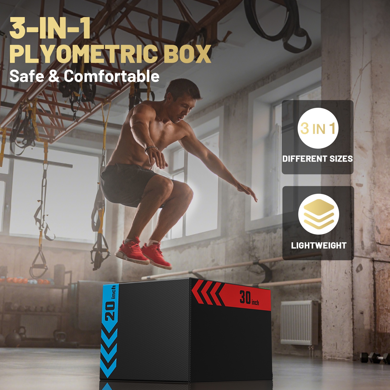 box jump sold on Temu United States