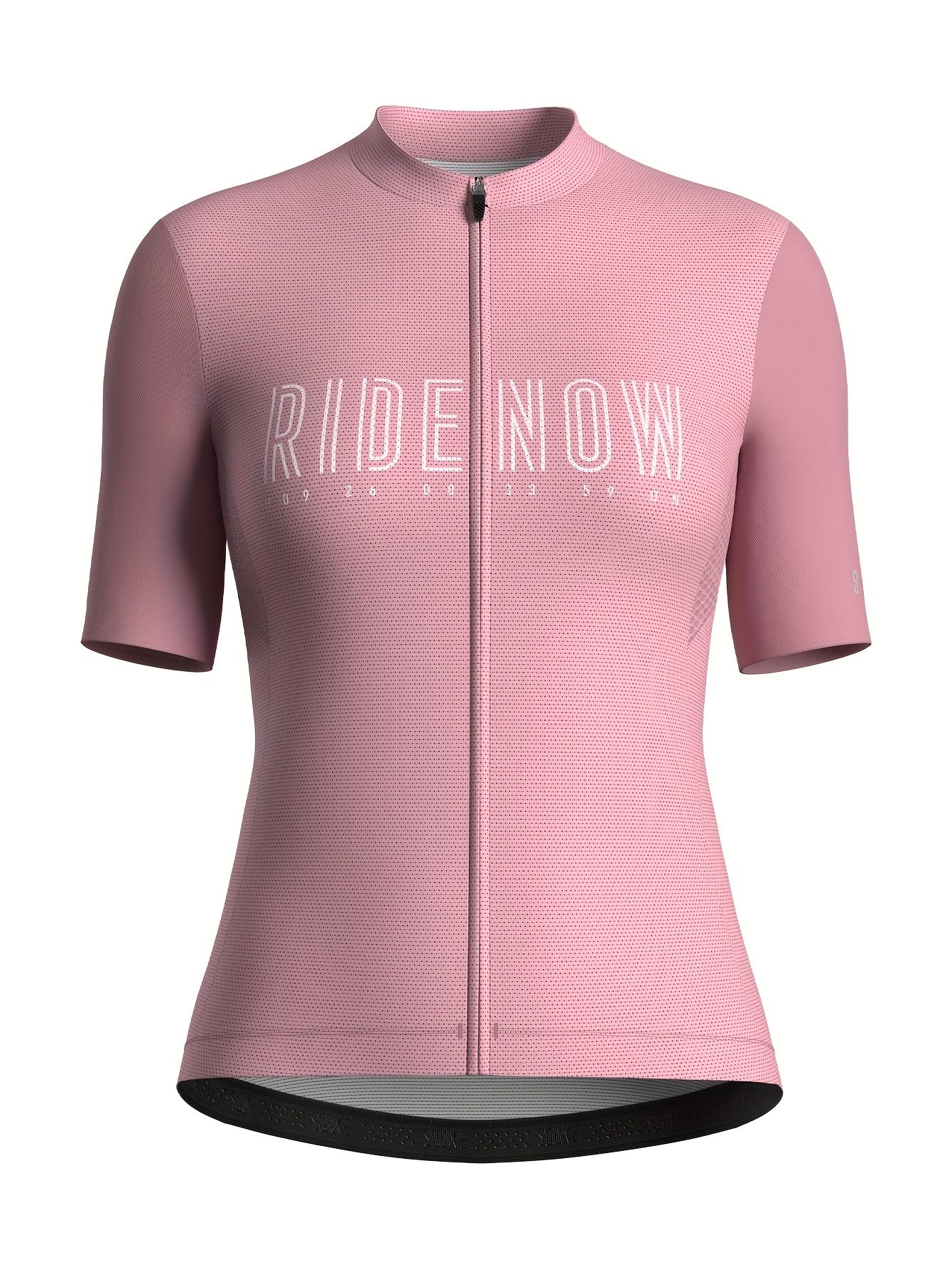 INBIKE WW585 Fietsshirt voor dames, zomer, korte mouwen, met 3 zakken, ademend, sneldrogend, fietssport, vrouwen, roze, M