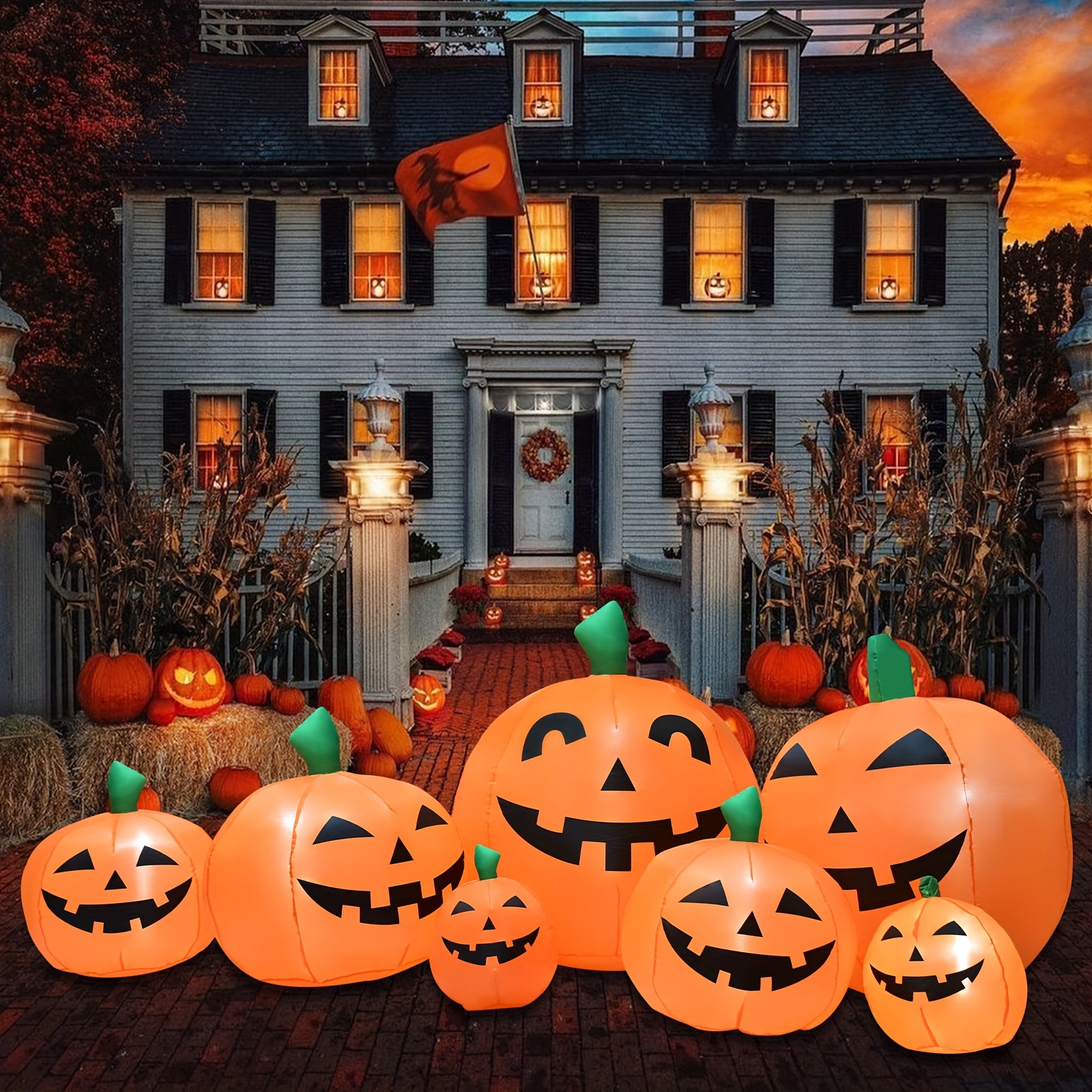 

8.5ft Inflatables Pumpkins Decoration, Decorations For , Led Inflatable Decor