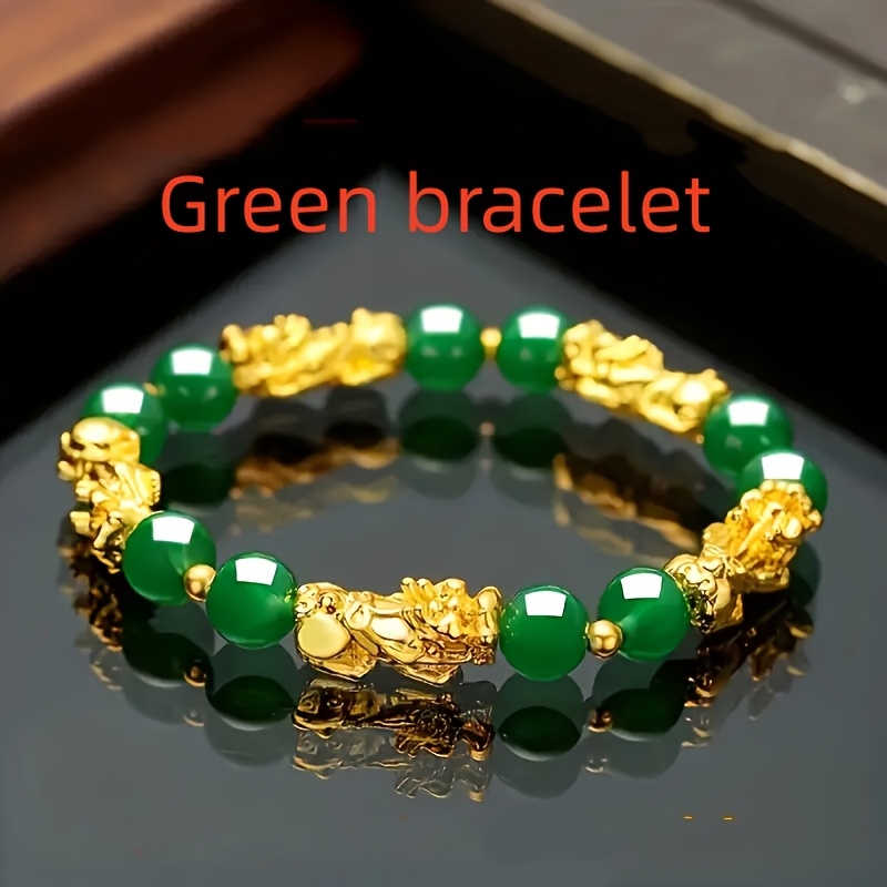 

Wealth Pixiu Bracelet Wealth Peace Luck Bracelet Jewelry Gift - , Serenity & Luck - Sparkling Jewelry - Perfect Gift For