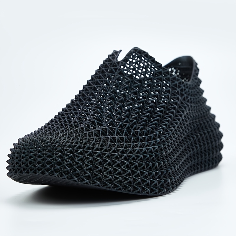 Men's Casual Sneakers, Summer Trendy Fashion Versatile Durian Shoes, Anti-Slip Wear-Resistant Breathable Zero-Touch Running Shoes, Circulating Breathability, 3D Structural Design, Fully Enclosed Sole Prevents Stones from Getting Stuck and Avoids Foot
