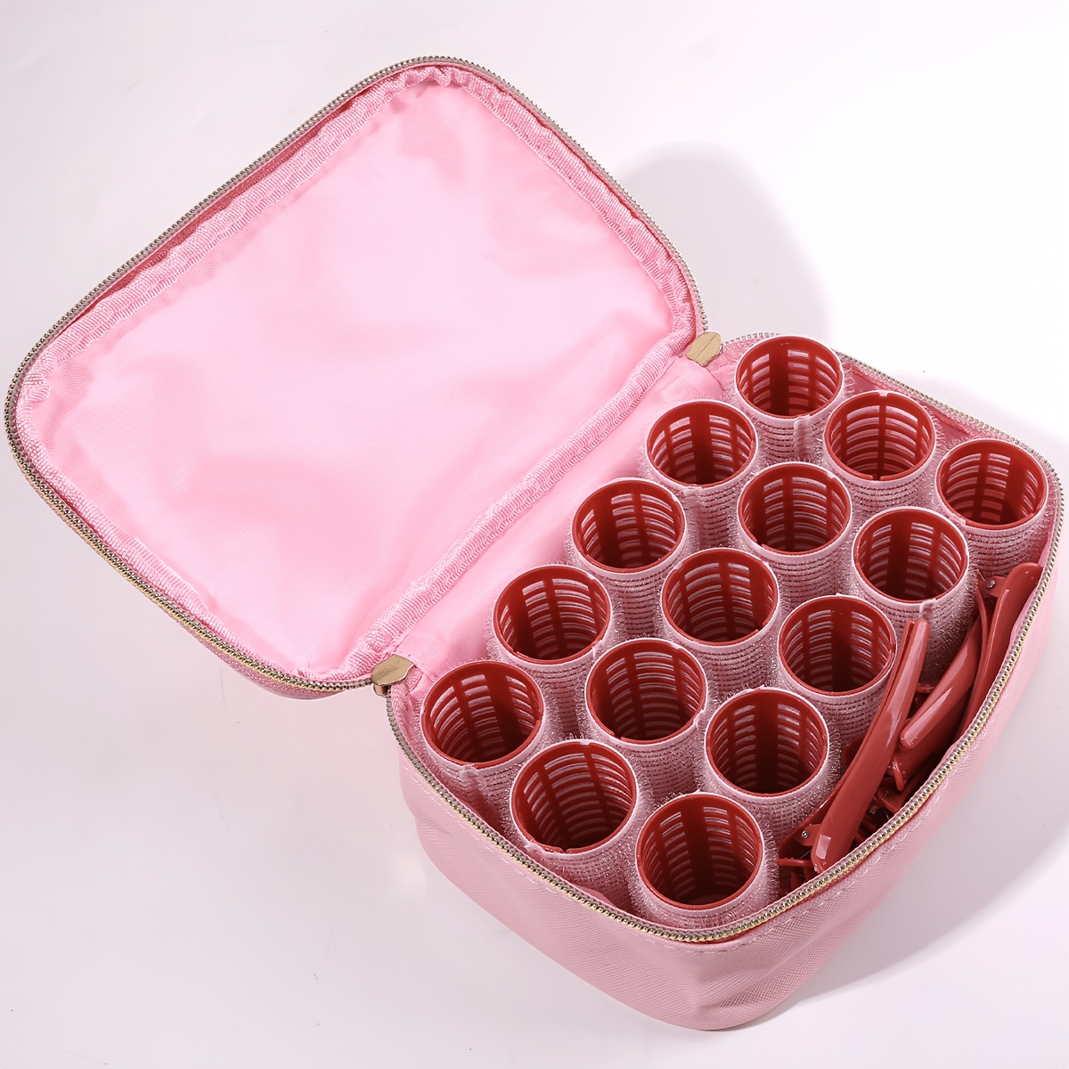 28pcs Large Self-Adhesive Heatless Curling Rods Set