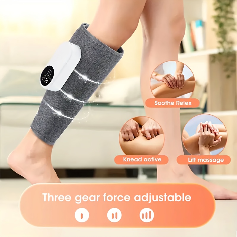 Leg Massager For Circular Calf Press, Air Compression Massager, 3 Intensities, Easy To Use, For Feet, Legs, Thighs And Knees, Cordless Leg Massager, Christmas, Mother'S Day And Father'S Day Gift. 15 Leg Massager For Circular Calf Press, Air Compression Massager, 3 Intensities, Easy To Use, For Feet, Legs, Thighs And Knees, Cordless Leg Massager, Christmas, Mother'S Day And Father'S Day Gift.