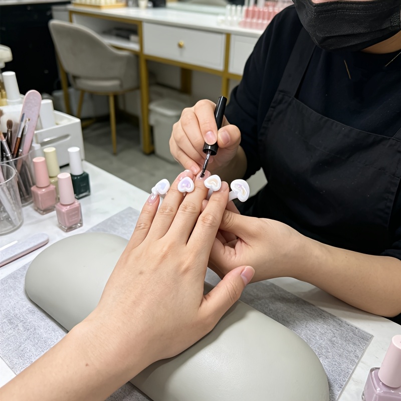 Soft Silicone Heart Design Toe Separator for Pedicure