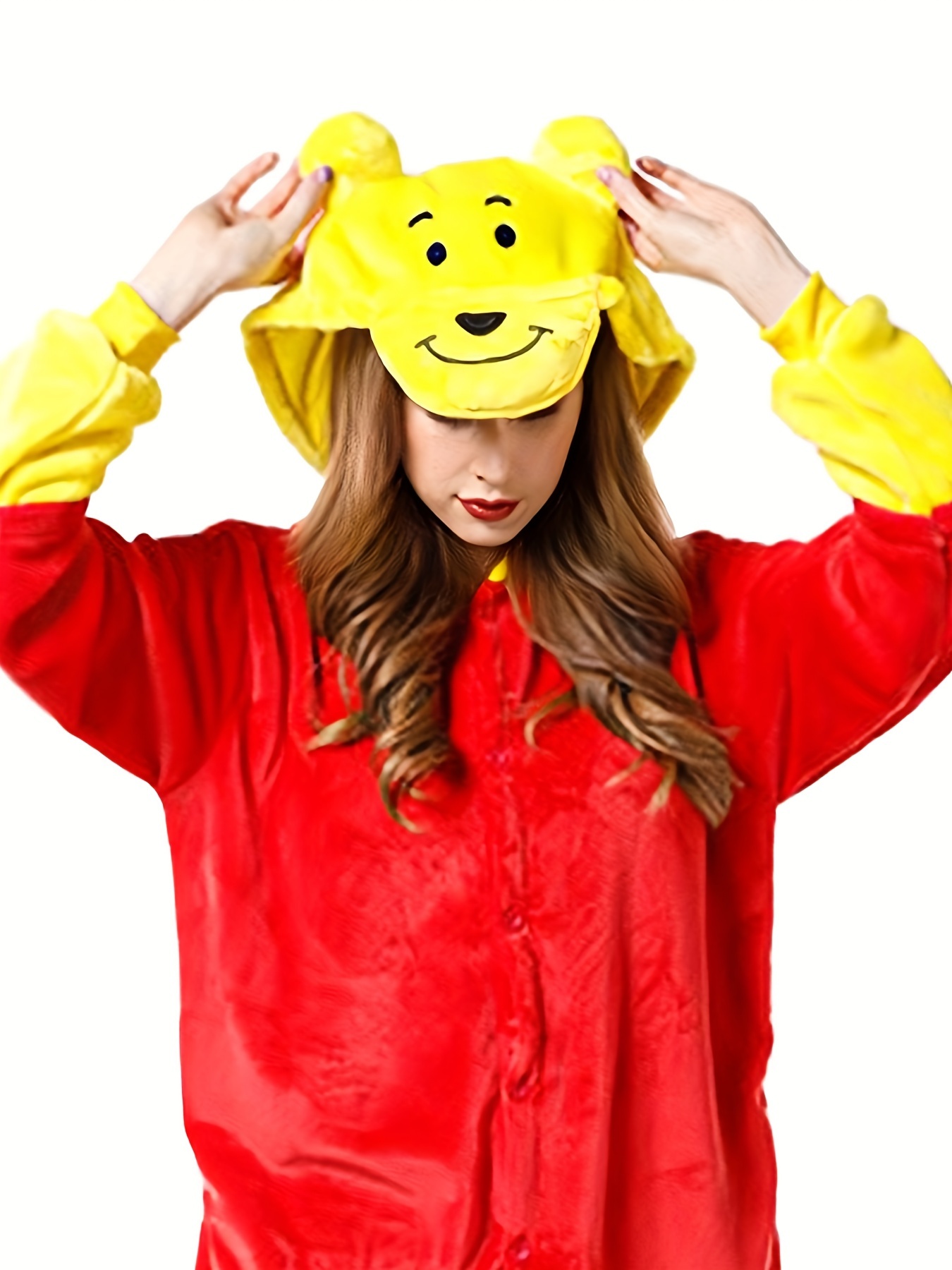 conjunto de pijama unissexo para adultos com estampa de Temu Brazil